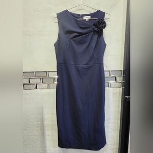 Elegant Navy Blue Dress